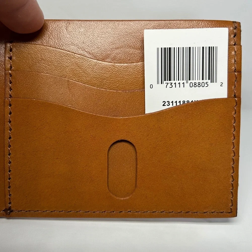 Red Dirt Hat Co. Bi-Fold Wallet Southwestern‎ Brown Leather Mens Brand New Aztec